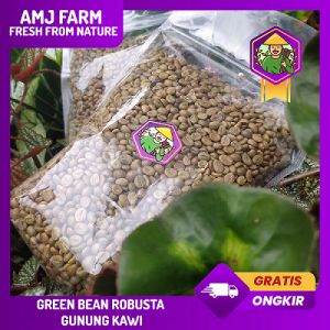 HARGA SPESIAL Kopi Robusta Pilihan Green Bean 1 Kg TERMURAH Biji Kopi Pilihan (AMJ FARM) Kopi Organik Dari Indonesia Kopi Medium Roast Halal Kopi Rasa Fruity Premium - Lazada