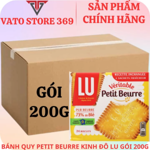 Bánh quy bơ LU veritable petit beurre gói 200g