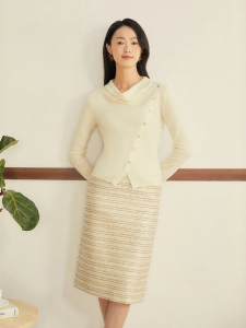 YINER | French Soft Comfort S Swing Knitted Sweater