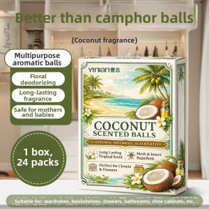 Yinian | Moisture Proof Mold Preventing Odor Eliminating Insect Repelling Camphor Balls