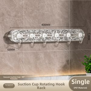 Multi-function Bathroom Hooks 6 Hooks