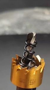 เครื่องเปิดรูเหล็กความเร็วสูงดอกสว่าน โฮลซอเจาะเหล็ก อลูมิเนียม HSS 5 ชิ้น ขนาด 16-30 mm พิเศษสําหรับโลหะสแตนเลส