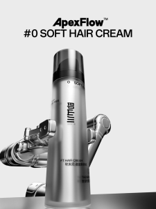 ApexFlow No.0 Soft Hair Cream 10g Travel Size | Quick-Dry Volumizing Lightweight Natural Matte Finish Non-Sticky Styling for Fine & All Hair Types