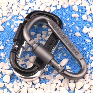 Gantungan Carabiner Aluminium Quickdraw 8D 82mm x 42mm