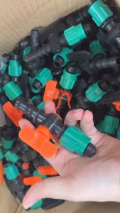 16 มิล คลาววาล์วน้ำหยด เปอร์เมท ตราแรด (ยกถุง100 ชิ้น) แถมลูกยาง วาล์วดอยู่ตรงหรือก่อนท้าทางน้ำหยด Water Drop