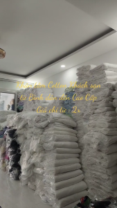 Khăn tắm Cotton Khách sạn Xuất dư 60x120 100% Cotton thấm hút tốt