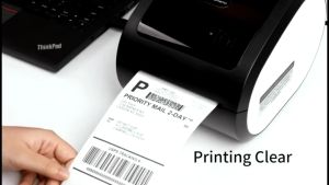 ชุดพิเศษ D520 + สติกเกอร์จัดส่ง 1 ม้วน  เครื่องพิมพ์เทอร์มอล D520 - สุดยอดเครื่องพิมพ์สติกเกอร์ใบจัดส่ง  รองรับทุกแพลตฟอร์ม