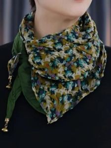 Khăn Choàng Tròn Chống Nắng Mùa Xuân Hè 2025 Mới in Hoa Gấp Gọn Có Khóa Từ Thời Trang Đa Năng Bảo Vệ Cổ Du Lịch Chụp Ảnh