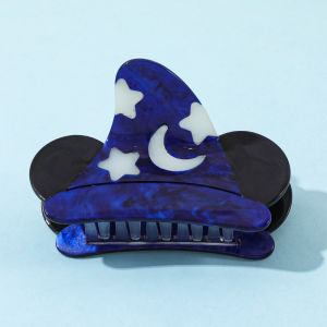 Disney classic character Mickey - related hair accessories and hair claws made of glow - in - the - dark acetate material