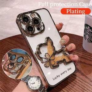Vỏ điện thoại mạ điện sang trọng với bảo vệ máy ảnh chống sốc được mạ Ốp điện thoại mềm cho iPhone 14 13 12 11 Pro Max