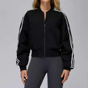 QYUED | Warm Loose Sport Coat with Zipper