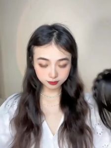 Wig Bando Poni Lucu Wanita & Headband Hair Wig