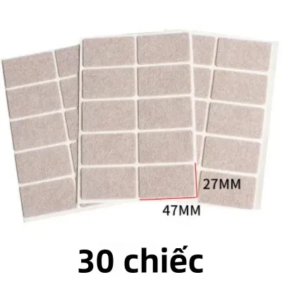 72 Chiếc Miếng Lót Chân Ghế Bằng Nỉ Tự Dính Làm Dày Tắt Tiếng Chống Trơn Trượt Sàn Gỗ Bảo Vệ Cho Đồ Nội Thất Có Tay Nắm Cửa Ốp Lưng Miếng Lót