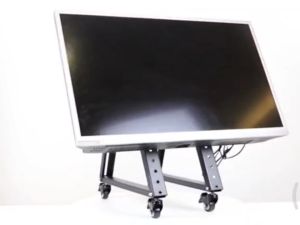 32-55 Inch LCD TV Mobile Support Stage Rostrum Mobile low Trolley Floor Support电视机移动支架舞台移动推车落地支架座架