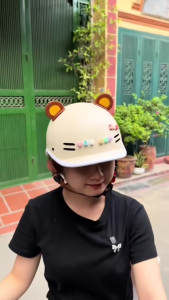 [Mũ bảo hiểm đạt chuẩn] Nón bảo hiểm Cá Heo nam nữ cao cấp