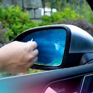 20pcs set of transparent car rearview mirror protective film side window glass film clear view in rainy weather anti fog and waterproof long-lasting protection car waterproof and anti fog film seamless and durable film