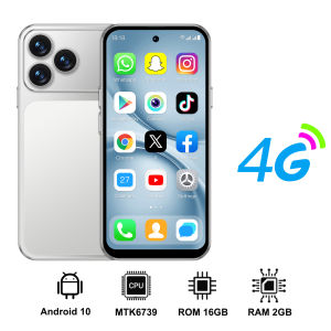 SERVO | NEW SERVO Mini Android Smartphone 4G LTE Play Store 3GB RAM 64GB ROM WhatsAPP WiFi 2 SIM Standby 4.5" Small Pocket Smart Phones