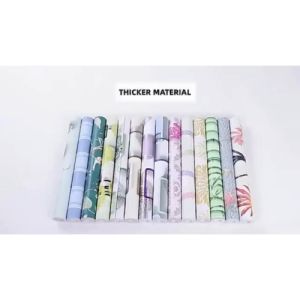 Sticker Dinding Motif Salur & Wallpaper Garis: Desain Unik untuk Ruang Tamu & Kamar Tidur