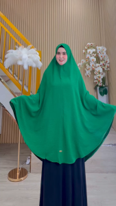 Kerudung/Hijab Jumbo Syari Instan Pet Antem Kode AFAMA Bahan Kringkel Premium By Ory AjeZas Collect