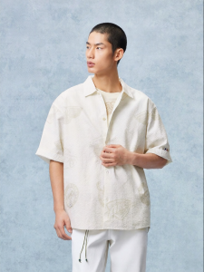Jack Jones | NBA Team Collaboration Summer Loose-fit Poplin Cotton Shirt