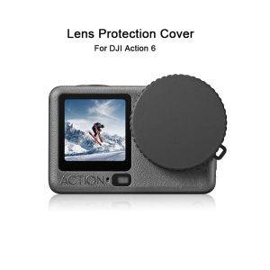 Silicone Lens Dust Cover for DJI Osmo Action 6 Camera Dust-proof Protective Cover Case Cap for DJI Action 6 Accessories