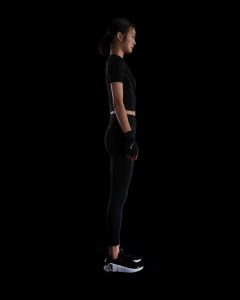 Nike Dri-Fit Womens One High-Waisted 7/8 Leggings - Black [HJ1138-010]