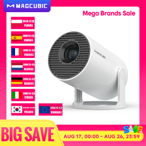 MAGCUBIC | Magcubic Projector HY300 PRO 8K Android 14 Dual Wifi6 290ANSI Allwinner H726 BT5.4 1080P 1280*720P Home Cinema Outdoor Projetor
