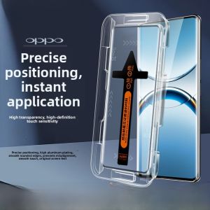 Oppo Find X8 pro Tempered Glass Screen Protector Reno14/13/12/11/9 Pro+8 K12 plus Instant Stick A3 Privacy No Dust Warehouse A97 Curved Screen 96 Lens Film 95 behind Film R17 pro