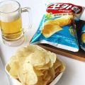 Potato Chips 66g (Korean Orion Poca chips Original). 