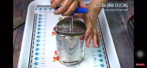 Khuôn Làm Giò Thủ - Giò Lụa - Chả Lạnh - Chả Lụa Bằng Inox Dày Dặn Sáng Bóng Thương Hiệu Dragon ( Nhiều Kích Cỡ)