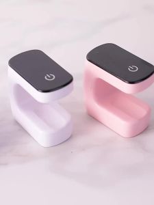 Mini Nail Drying Lamp USB Rechargeable Nail Dryer UV LED Lamp Quick Drying For Gel Nail Polish Dryer Home Travel Use