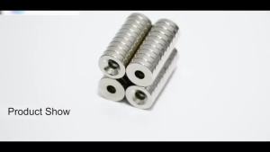A16/20/25/32 Countersunk Hole Strong Round Magnets Bulk-Magnets for FridgeWarehouse Tool OrganizationKitchen Snack Containers