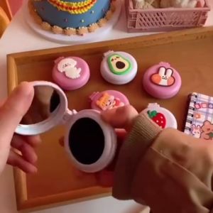 MOLADA Folding Compact Hair Brush With Mirror