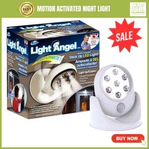 T.Ph Motion Activated Night Light Sensor Detector Outdoor Indoor Cordless Wall Led Lightings