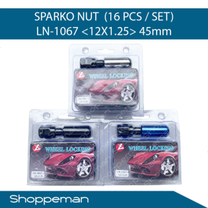 UNIVERSAL SPARKO NUT 45MM 12x1.25 LT-1067 (16PCS/SET)