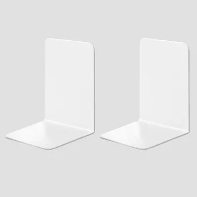 8 Miếng Chặn Sách Trong Suốt Hạng Nặng Dụng Cụ Sắp Xếp Để Bàn Chặn Sách Cho sách/phim/CD - Dụng Cụ Sắp Xếp Trên Kệ