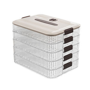 MEIZHUFU | Freezer Dedicated Seal Keep Fresh Food Storage Box