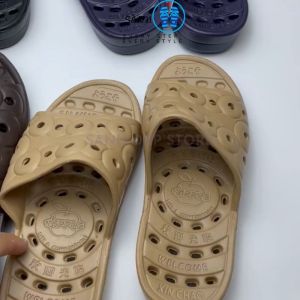 Dép quai ngang đi trong nhà toilet có lỗ thoáng khí Thái Lan bằng nhựa siêu êm có đủ size cho nam từ nhỏ tới lớn