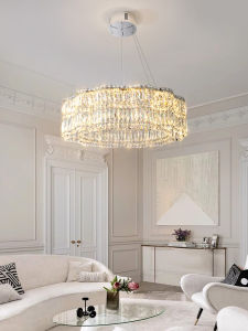 French Style Luxury Modern Simple Crystal Chandelier