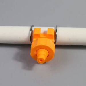 5pcs/Set Clamp Clip Spray Nozzle 1inch Nozzle Irigasi Adjustable Sprinkler Irigasi
