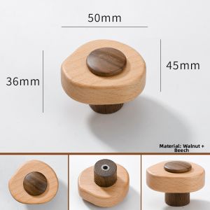 WANGDALI | Creative Childrens Wooden Cabinet Handles