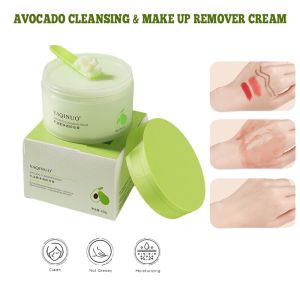 Makeup Cleansing Balm Makeup Remover Balm Gentle No Irritation No Residue Purifying Barrier Avocado Deep Cleansing Makeup Remover Cream 100g