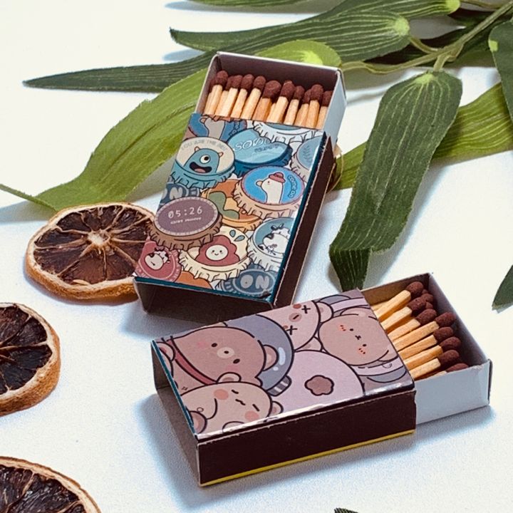 korek api kayu aesthetic scented candle lilin aromatherapy wax melt