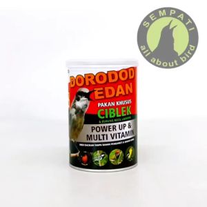 Dorodod Edan Ciblek Voer Halus Pakan Burung Ciblek