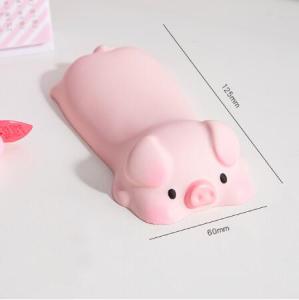 Cute Cartoon Pig Cat Rabbit Dog Desk Pads Mouse Pad Desktop Computer Laptop Wrist Pad Kawaii Office Desktop Wrist Pad Stationery