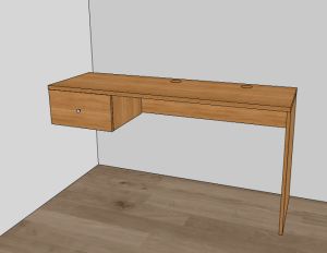 Window bay table customize singapore with below drawer cabinet if.change house no window bay still can use