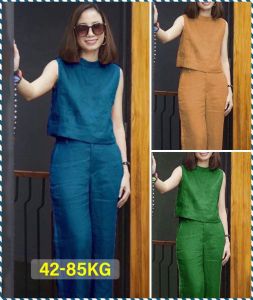 Two-piece Set Casual Style Casual Wear Elegance Beautiful Quality Short Section Elasticity