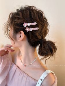 Kẹp Tóc Bên Phía Hoa Vàng Thời Trang