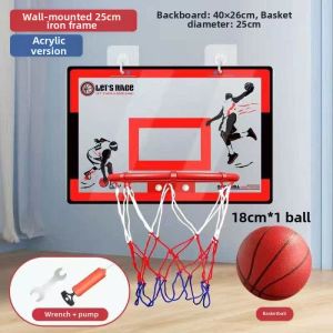 AOBIXIONG | Adjustable Portable Childrens Basketball Hoop Indoor Outdoor Use
