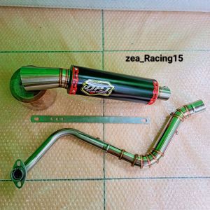 MURAH KNALPOT SAMLONG ORIGINAL DPJ BLACK INLET 38 MM BEAT VARIO MIO SCOOPY NMX PCX AEROX VARIO 160 DLL SARANGAN FULL PROMO